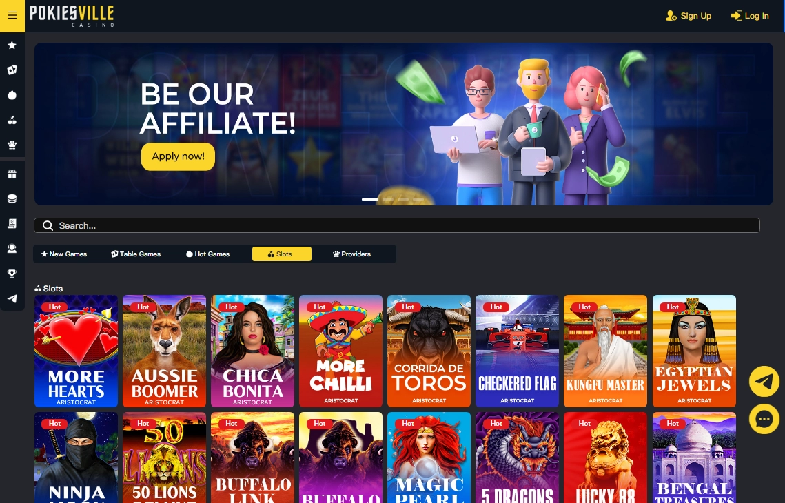 Pokiesville Casino